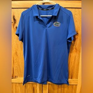 Nike Blue Florida Gators Dri-FIT Polo